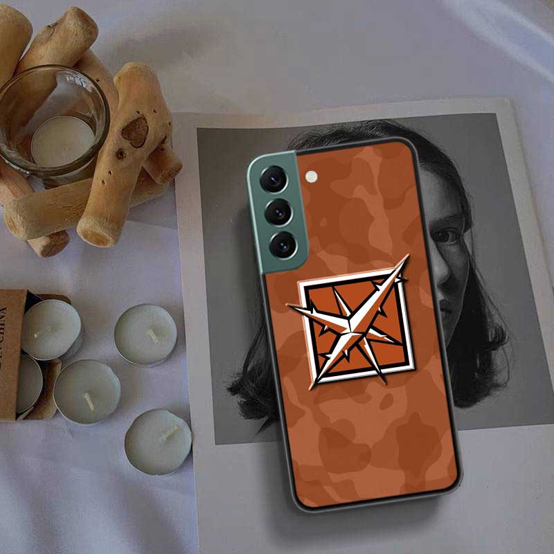Game Rainbow S-Six S-Siege Phone For Samsung S25 Edge Galaxy S22 Ultra S21 S10 S9 Plus S20 S23 S24 FE Case S10E Cover Silicone S