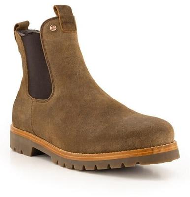Brown Smooth Leather Panama Jack Boots