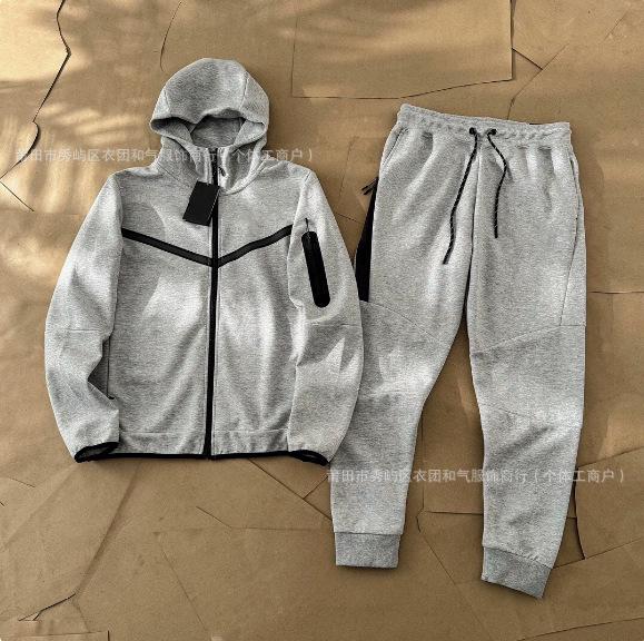 Veste cardigan zippée à capuche en coton pour homme - Manteau décontracté printemps/automne 2024