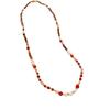 Luxurious Agate & Pearl Crystal Necklace - Ethnic Style Clavicle Chain