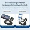 3 In 1 Magnetic Wireless Charger Station For iPhone 15 14 13 12 Pro Max Apple Watch 8 7 Airprods Pro Macsafe Fast Charging Stand