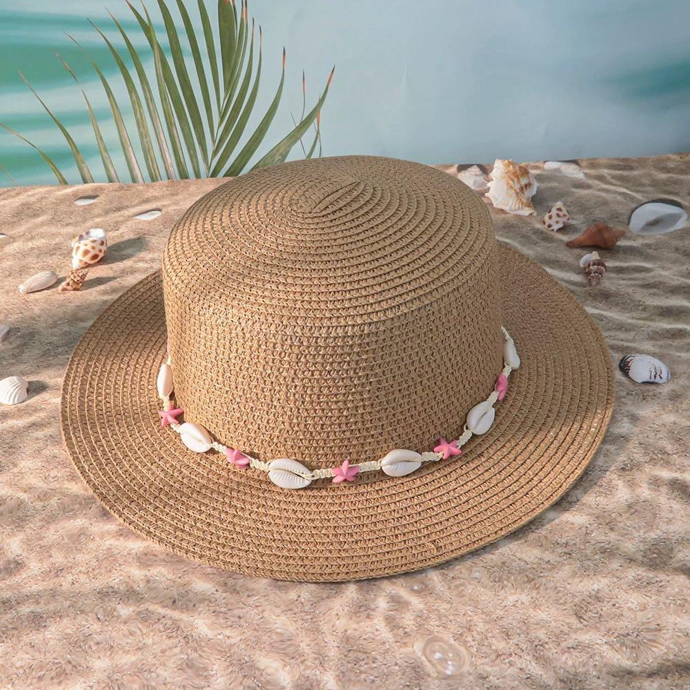 New Shell Necklace Elegant Rope Handmade Pink Starfish Necklace Shell Necklace Simple and Fashionable