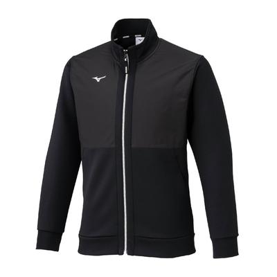 Mizuno Odzież Tenisowa Elastyczna Potna Łatwa do Ruchu 62MCC500 Kurtka, w, Czarny,