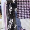Crocodile Lady Flower Pleated Scarf CLDWF1104