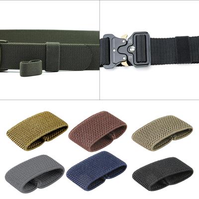 10 Pezzi Passanti Elastici per Cintura Porta Passanti per Cintura Tatticamente Porta Cintura Fascia di Ritenzione Organizzatori per Cinturone di Servizio Durevoli