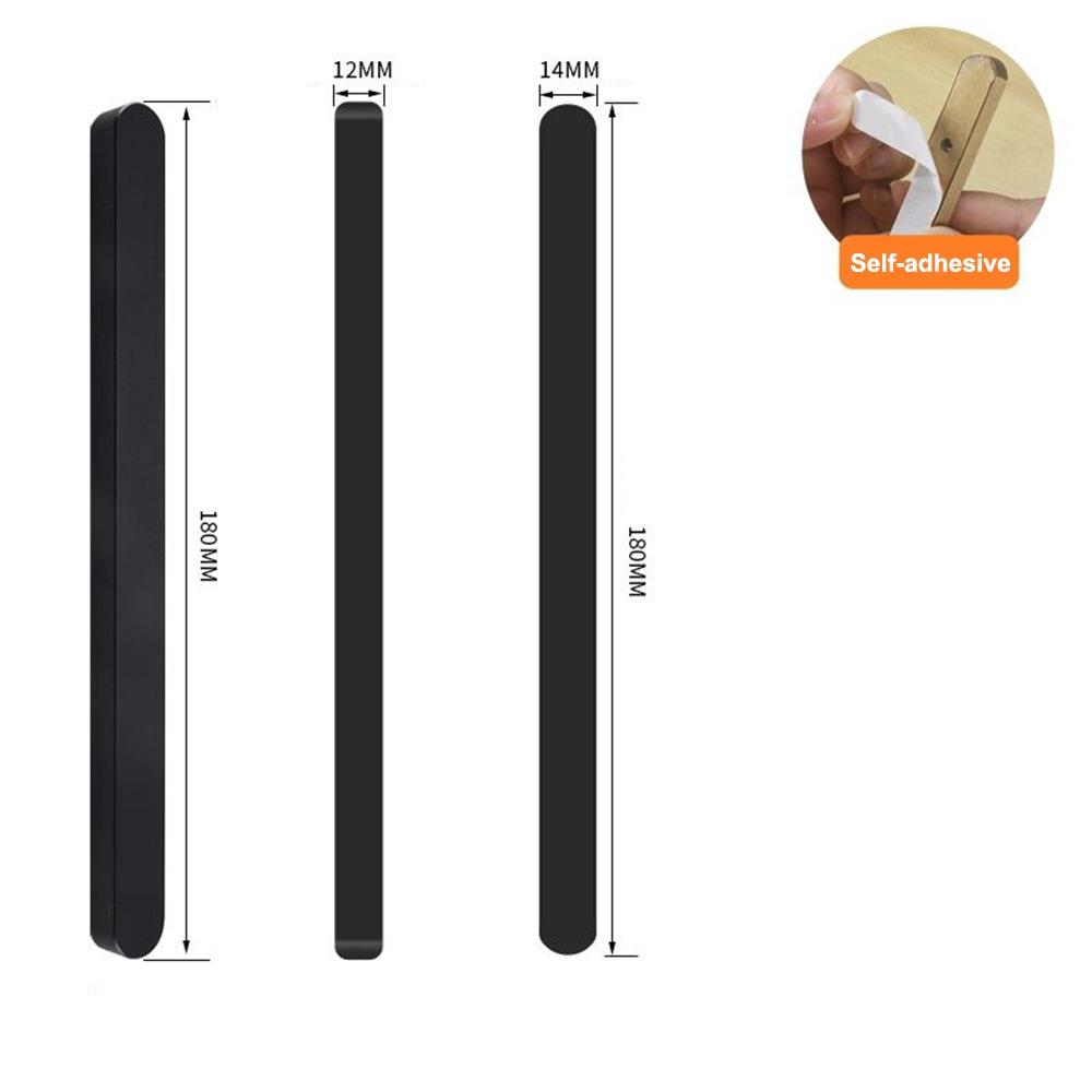 Samolepicí rukojeť na posuvné dveře ze slitiny hliníku 7palcová úchytka na zásuvku Bez vrtání Multifunkční rukojeť na skříňku