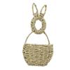 Easter Bunny Basket   Woven Hanging Unlined Wall   Spring Decor for Flowers Gifts