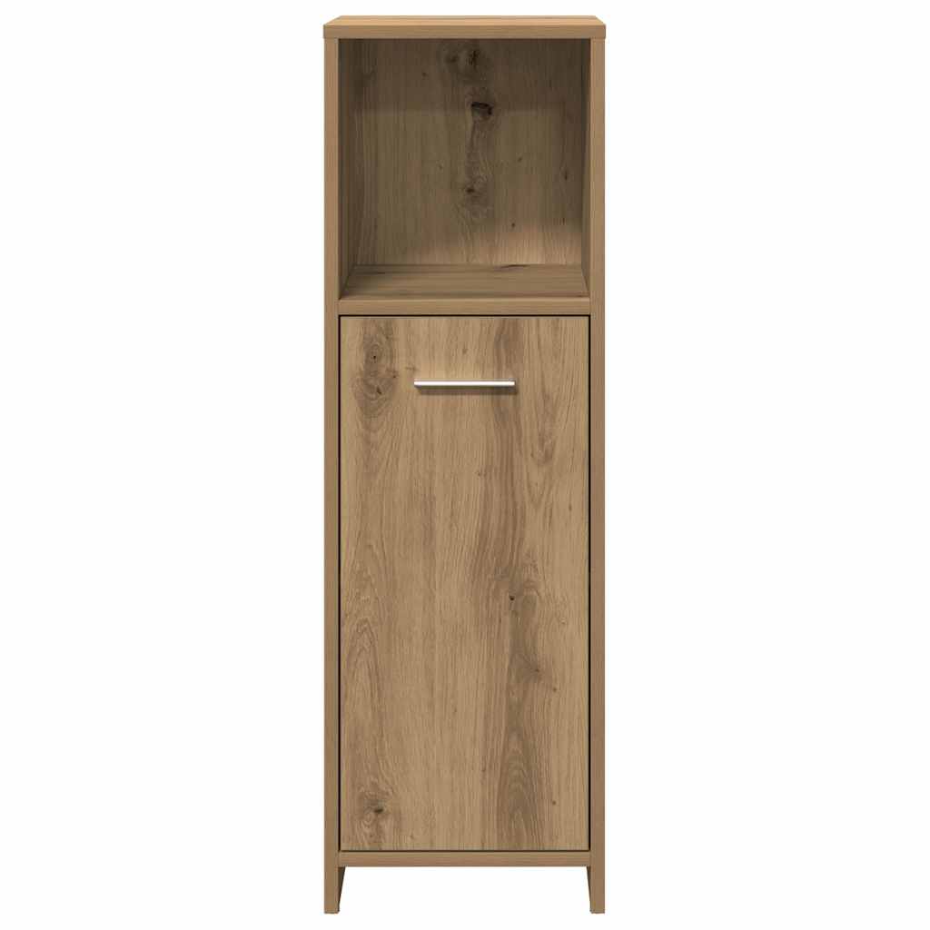 Bathroom Cabinet Artisan Oak 30 x 30 x 95 cm Particleboard