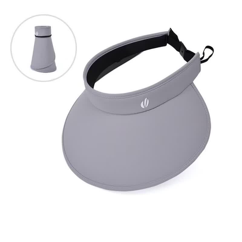 Tri-polar Wide-Brim Visor Sun Hat