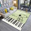 1PC Snoopy Rug - home decoration Carpet For Living Room Bedroom Flooring Computer Chair Area Rug