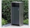 Stainless Steel Outdoor Trash Bin for Hotels, Parks, and Malls