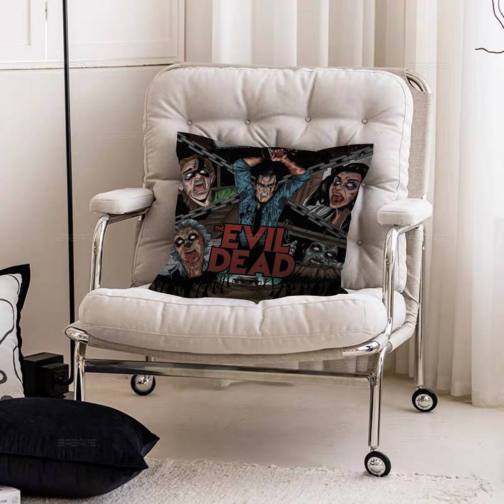 Skräck Evil Dead Film Personlig Kudde Dammskydd Sovrum Barn Fest Dekoration Kuddfodral Födelsedag Barn Gåva