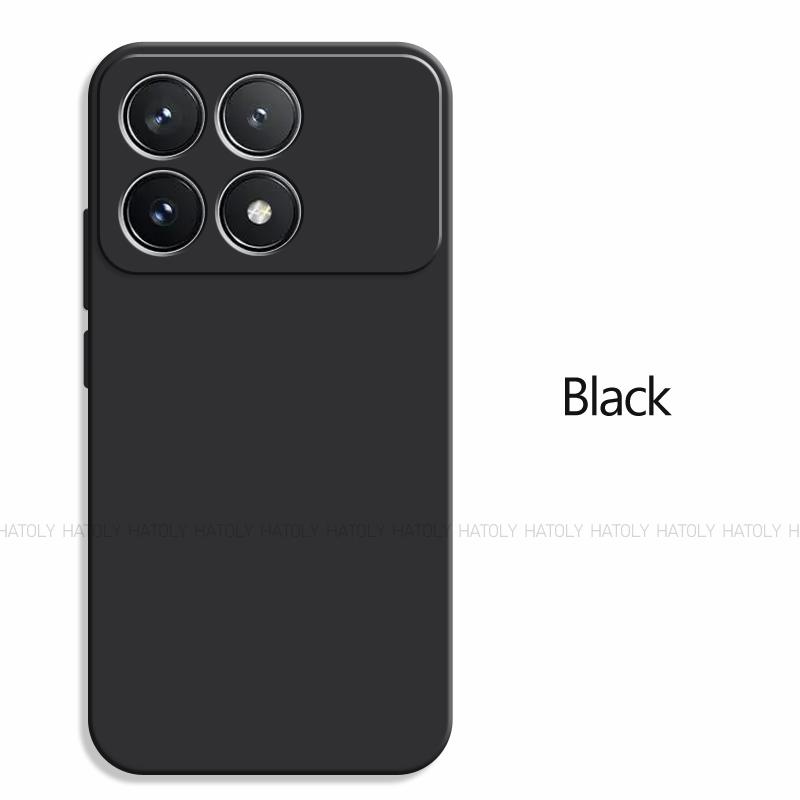 

Для Xiaomi Poco F6 Pro Чехол Для Xiaomi Poco F6 Pro 5G Чехол Оригинальный TPU Противоударный Жидкий Силиконовый Защитный Чехол Для Телефона На Заднюю Панель Poco F6 Pro