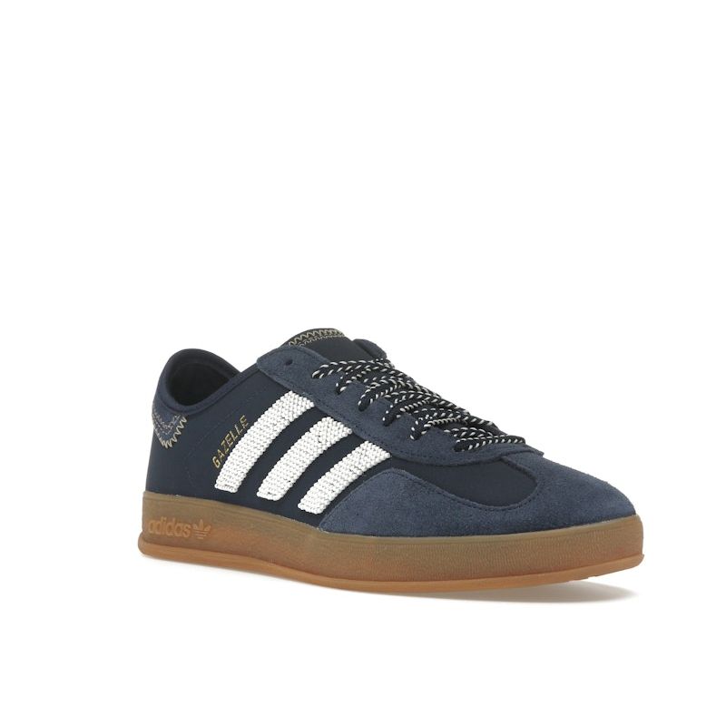 Adidas CLOT X Gazelle Indoor Collegiate Navy Off White Unisex Sneakers Blue Gum IH3725