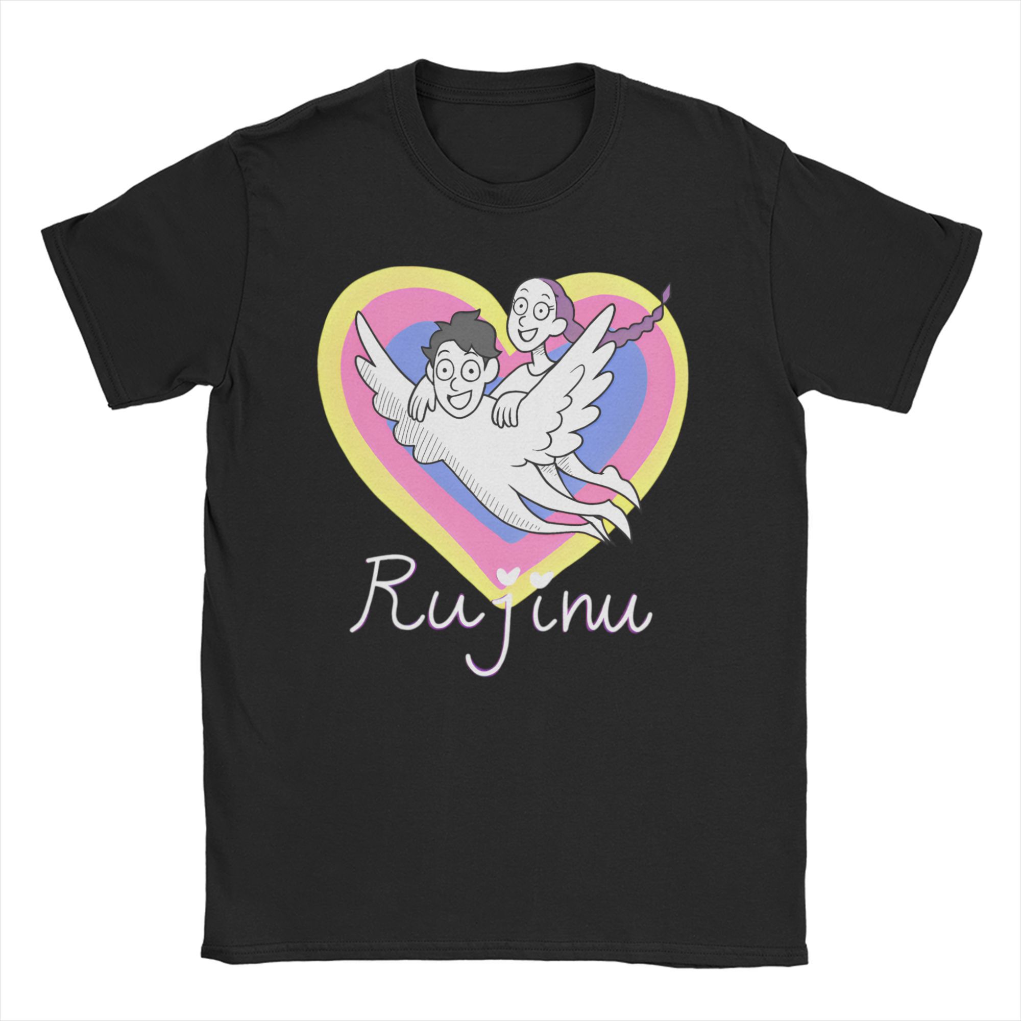 Men Womens TShirt Rujinu KPDH Jinu Demon Hunter 100 Cotton Tees Short Sleeve Kpop Huntrix T Shirt Crewneck Clothing Gift Idea S