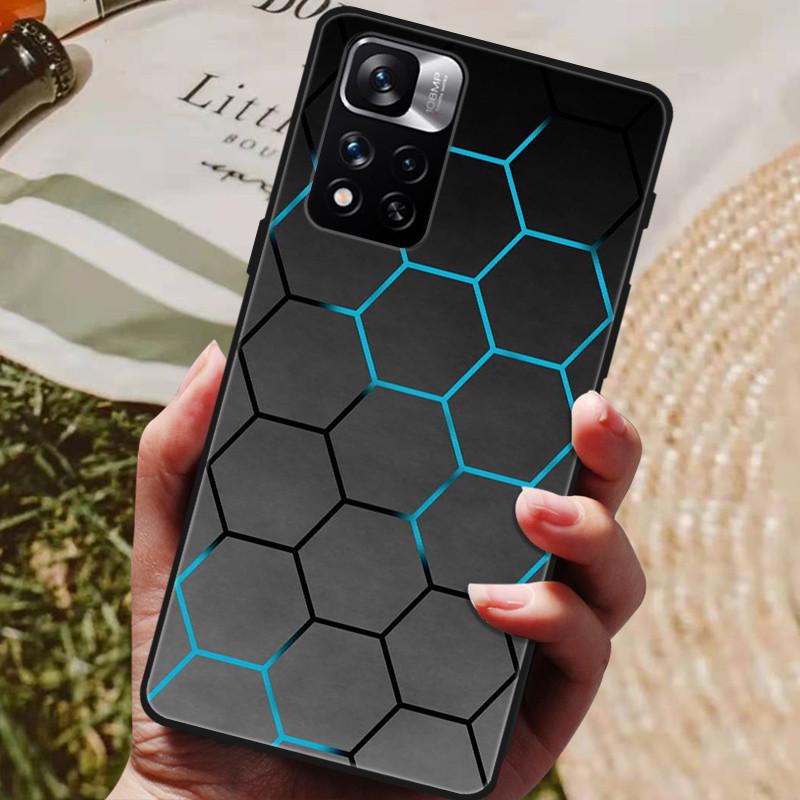 Für Xiaomi Redmi Note 11 Pro Plus 5G Hülle Weiche Silikon Handy Rückseite für Xiaomi Redmi Note11 Pro + Plus Coque Fundas Bumper