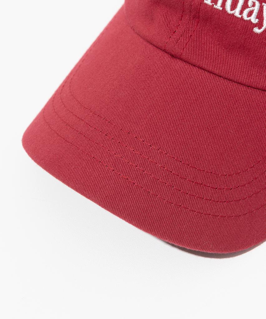 MILLO ARCHIVE Holiday Signature Ball Cap [Red]