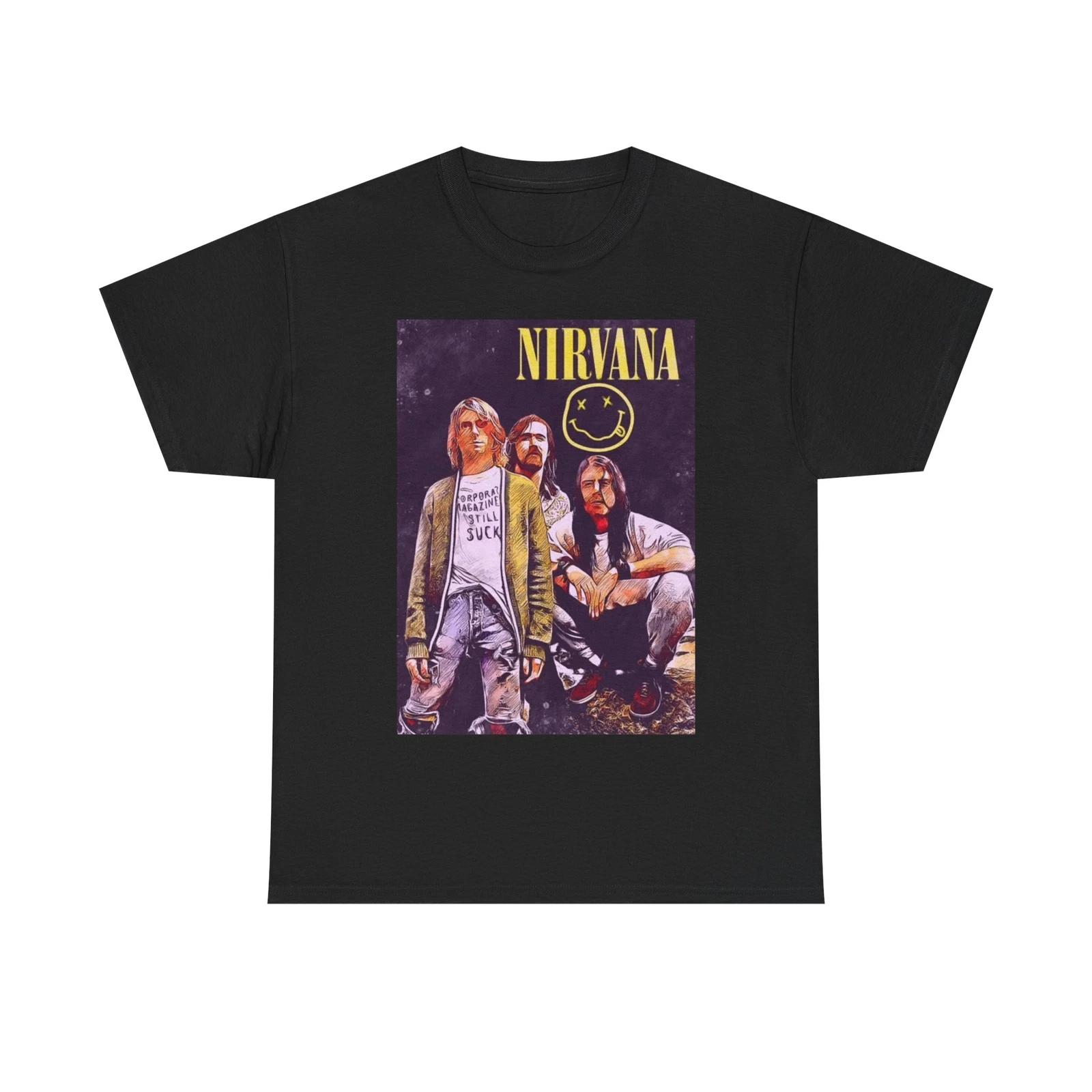 Men s and Women s T-shirts Nirvana M