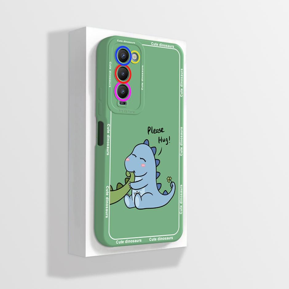 For Tecno Camon 18 18P Case CH6 CH7 Soft Silicone Phone Cover for Camon 18 Camon18 P Camon18P Cases Straight Edge Bumper Fundas