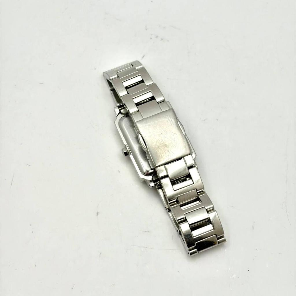 [New battery] SEIKO lk Rukia ladies watch 8P diamond pink shell square 1N01-0JP0 650383