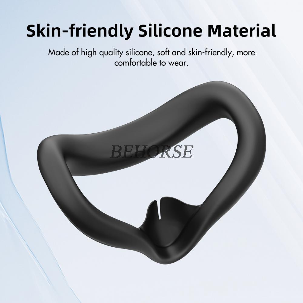 Silicone Protective Cover for Oculus Quest 3S VR Eye Mask Headset Anti-scratch Protection Case Glasses Accessories