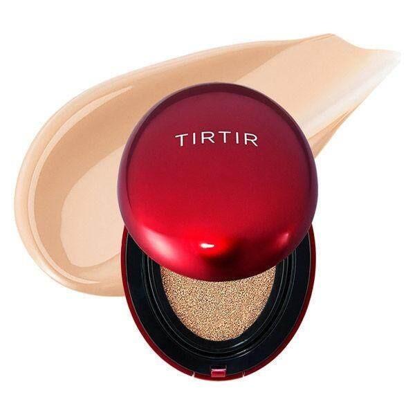 TIRTIR Mask Fit Cushion Foundation RED CUSHION 17C PORCELAIN  21N IVORY  23N SAND