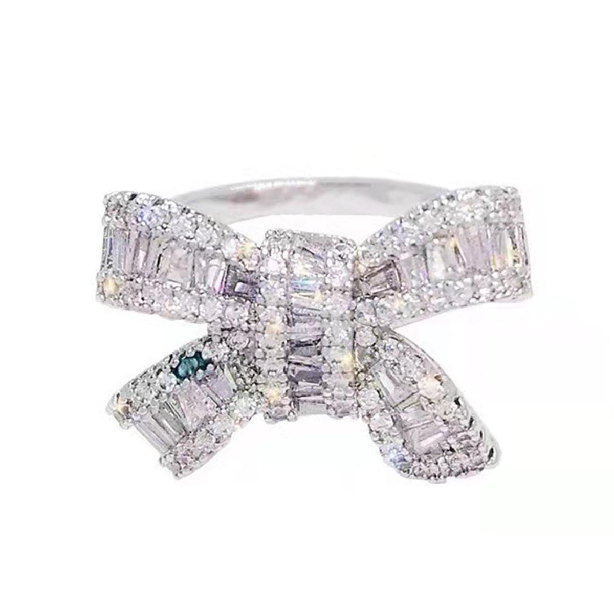 

Yousheng женское кольцо бант горный хрусталь полированный сплав предложение кольцо много размеров обручальное кольцо дамский палец ювелирные изделия для выпускных вечеринок US 8