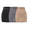 Korean High Waist Pencil Skirt – Autumn Slimming Hip-hugging Style with Belt