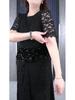 2025 Léto Evropský styl High-End Krajka Flitry Bodycon Šaty Plus Size