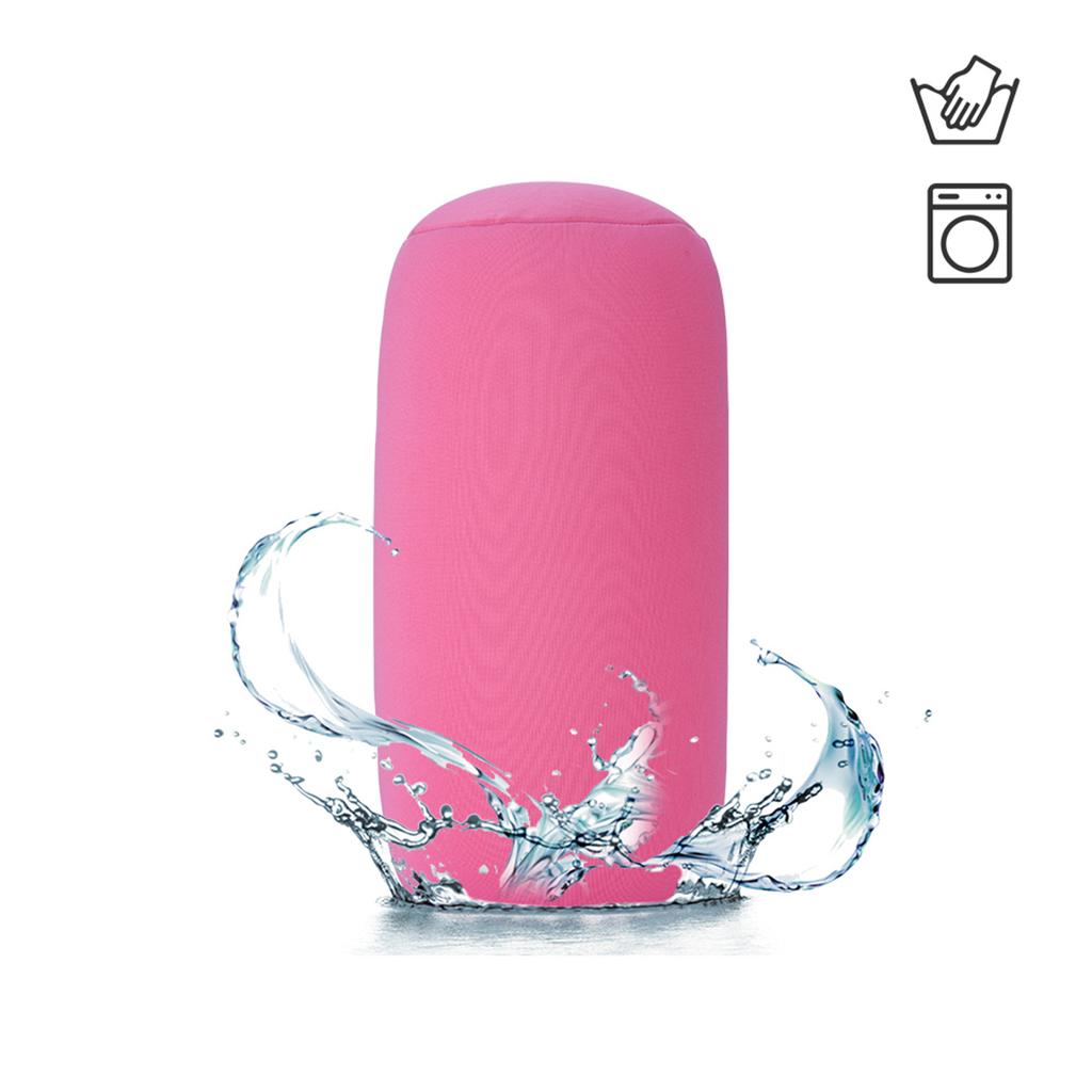 Mini Microbead Back Cushion Roll Throw Pillow Travel Home Sleep Neck Support Comfortable Home Seat Pillow