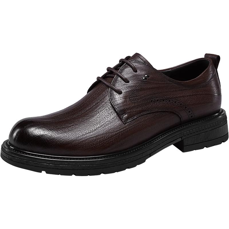Yierkang Men s Brogue Business Derby Shoes 43