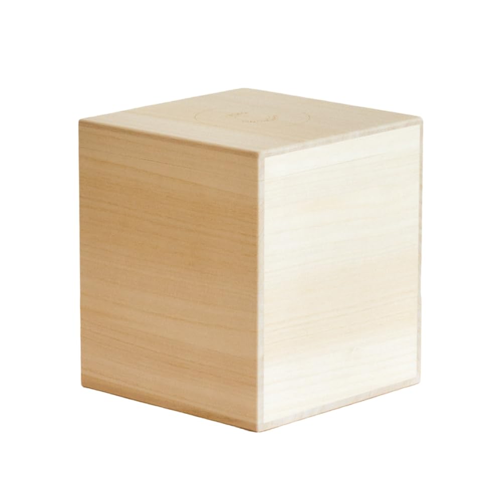 OKOME MAMORUNO Paulownia Wood Rice 5kg by Masuda Kiribako Suitable for Storing Brown and Mixed Simple Made In Ideal for Housewarming Wedding and Other