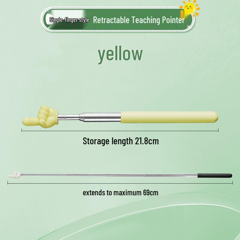 Retractable Children's Reading Pointer for Recognizing Words In Picture Books