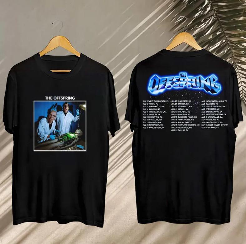 

Футболка The Offspring Supercharged Worldwide in ’25 Tour | Концертная футболка | Фан-мерч M