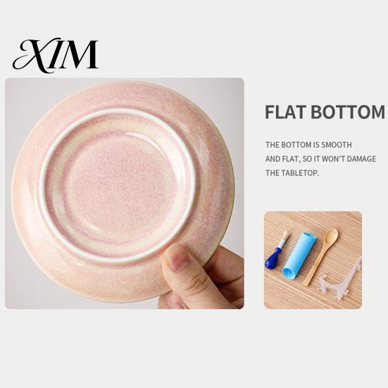 Baby Complementary Food Grinder Ceramic Garlic Grater Plate, Embossed Grinding Dish for Grating Kitchen Vegetable Puree Maker Wasabi Ginger