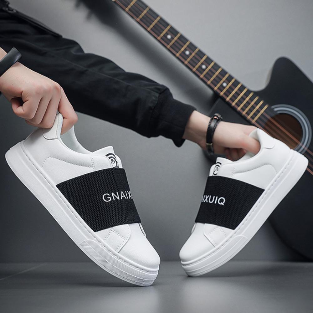 Мужская повседневная обувь Модная и универсальная повседневная спортивная обувь Белые — фото 7