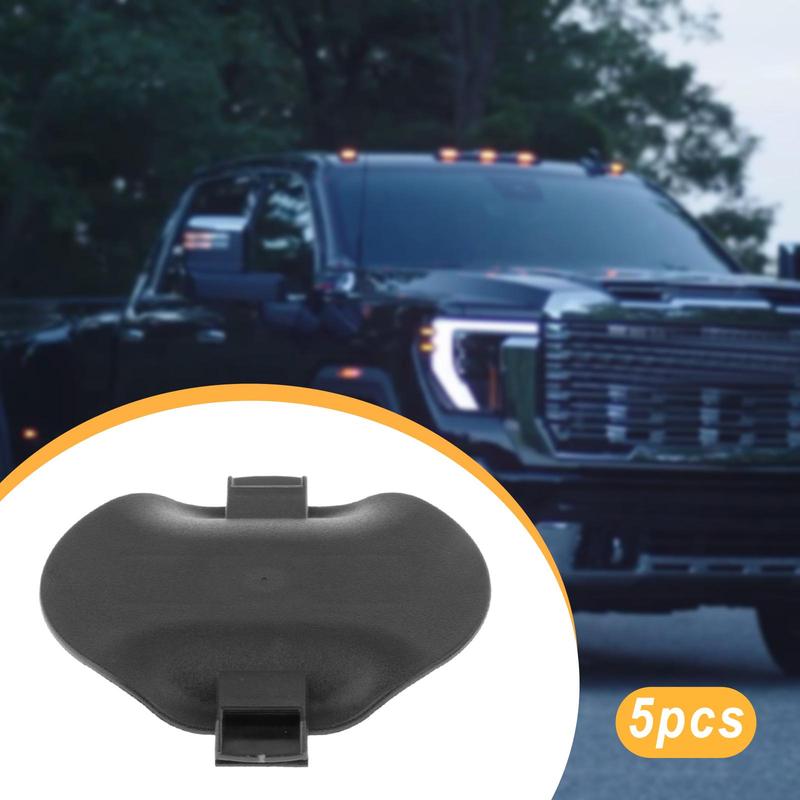 Platform Hitch Cover Black ABS 5th Wheel Mount Cover Automotive Exterior Accessory for GMC Sierra 3500HD -2025