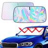 Car Sunshades Front Windshield Sunshade Blocks UV Rays Reduces Heat Accumulation Cooling Car Windshield Cover Fuel Saving Car Accessory