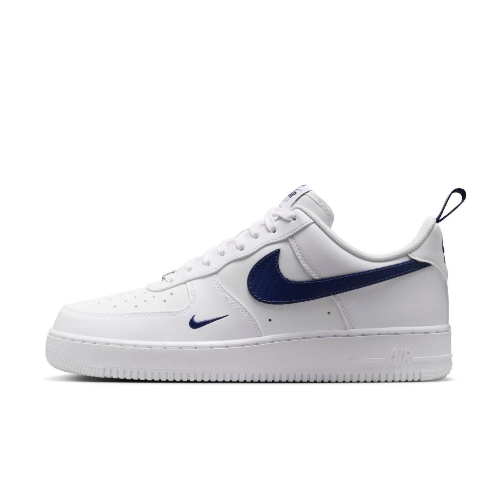 Nike Air Force 1 07 Tech Ess Mir5599 100white Mnnavy 240