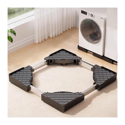 Sythdio Myth Washing Machine Washing Machine Raiser with Waterproof Pan and 16 Hidden Washing Machine Refrigerator Adjustable Length and Width