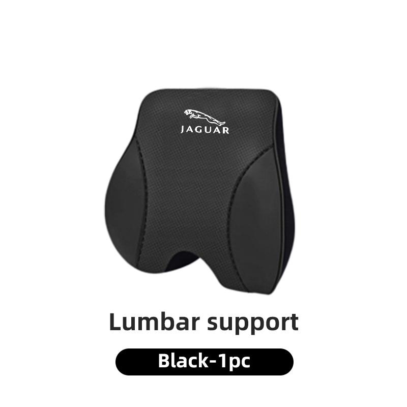 Car Seat Headrest Lumbar Support Pillow Waist Pad Backrest Accessories For Jaguar XF XJ XFR XKR S-Type F-Type X-Type F-Pace I-Pa PP20