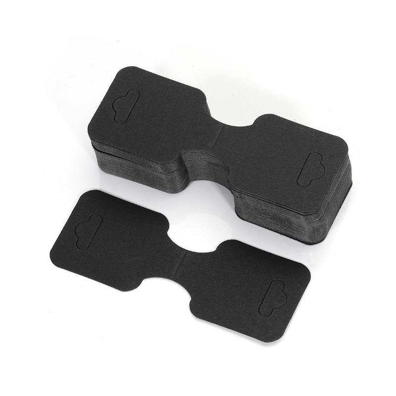 Kraft Paper Jewelry Card for Earrings and Necklaces - 2.5x3.5cm