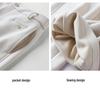 Women's High-Waist Wide-Leg Pants - Solid Color, Slimming & Casual, 2026 Early Spring Collection