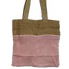 Jute Cotton Tote Bag, Rose