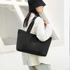 Large-capacity Tote Bag Women's 2024 New Nylon Cloth Shoulder Is Fashionable Simple Trendy Textured Portable