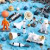 Astronaut Apollo Space Model Set: Simulation Planet, Rocket, Satellite, Telescope Teaching Aids