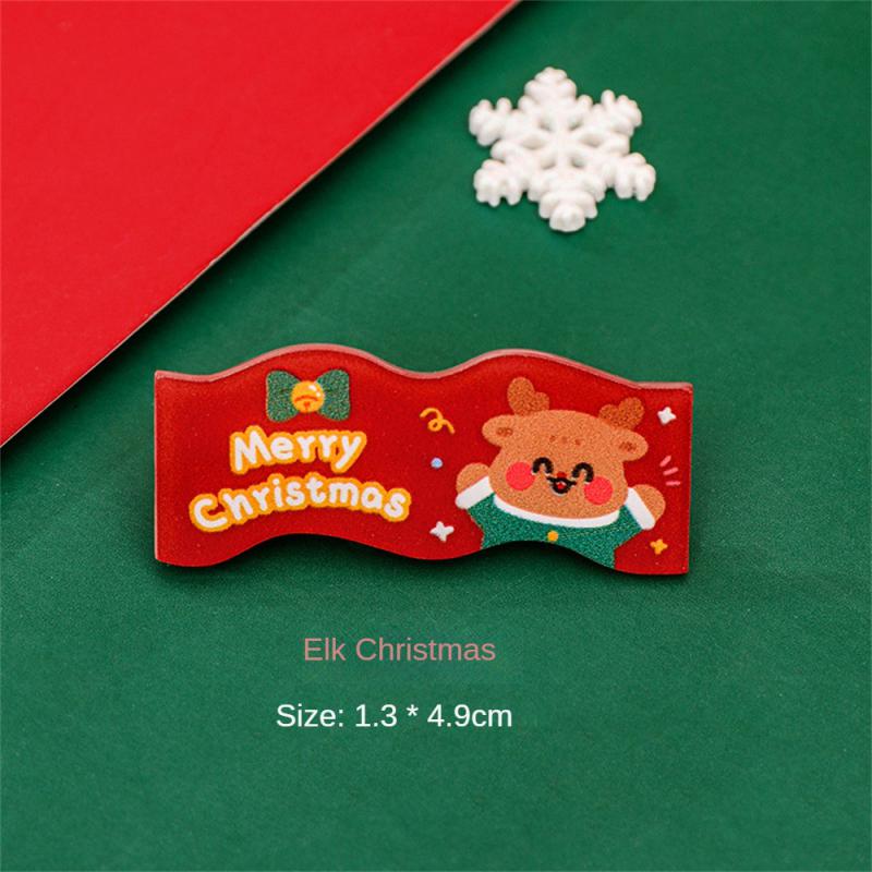 Cartoon Weihnachten Kopfschmuck Niedliche Hirschohr Geweih Haarnadeln Haarspangen Weihnachtsmann Schneemann Stirnband Haarband Kinder Kopfschmuck