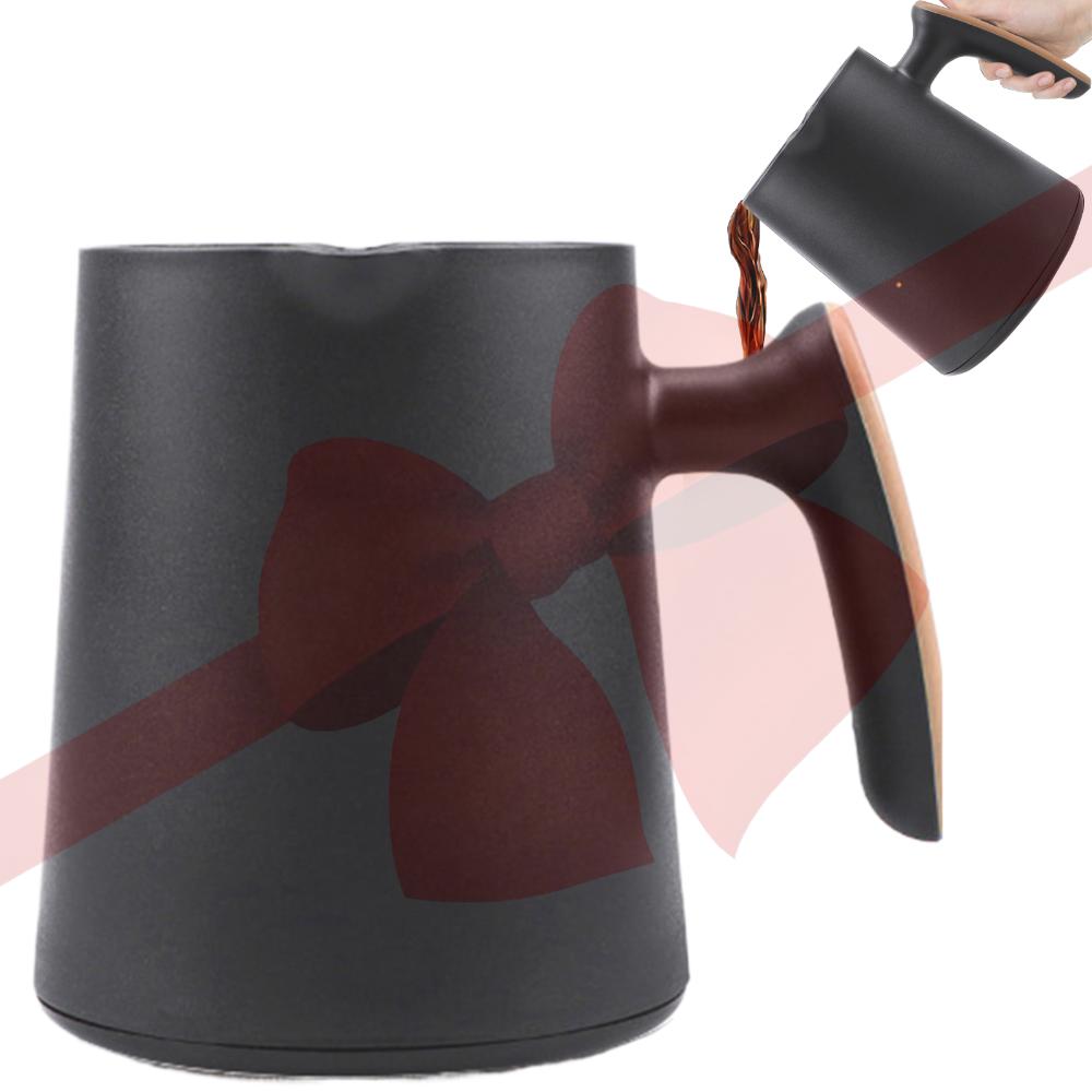 250 мл Электрическая турецкая греческая кофеварка 600 Вт Чайник для вареного кофе Автоматическая турецкая кофеварка для кофе чая молока China Mainland