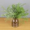 Real Touch Artificial Asparagus Branches Handmade Fake Plants  Outdoor Garden Decor
