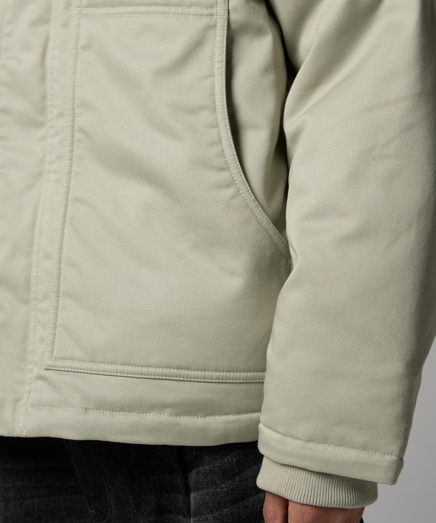 Dickies Eisenhower Corduroy Collar Padded Jacket Abbey Stone